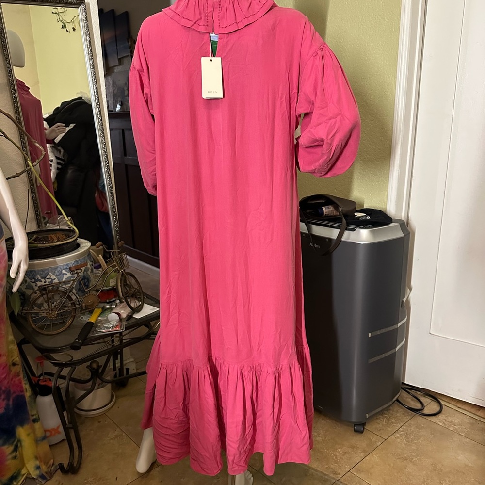 Everest  dress camelia fuchsia size medium - Picture 8 of 12
